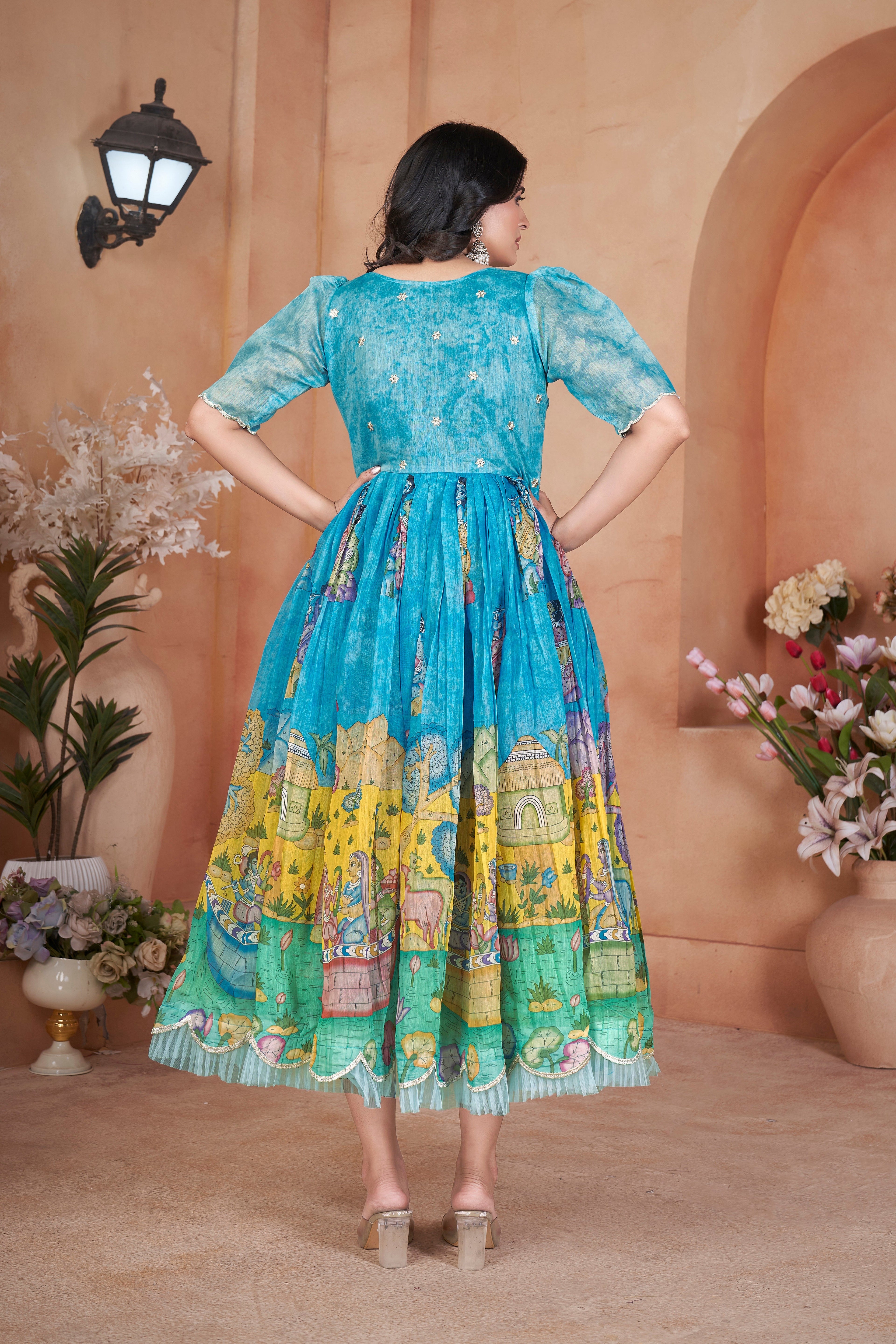 RADHEY-LONG WESTERN DRESS