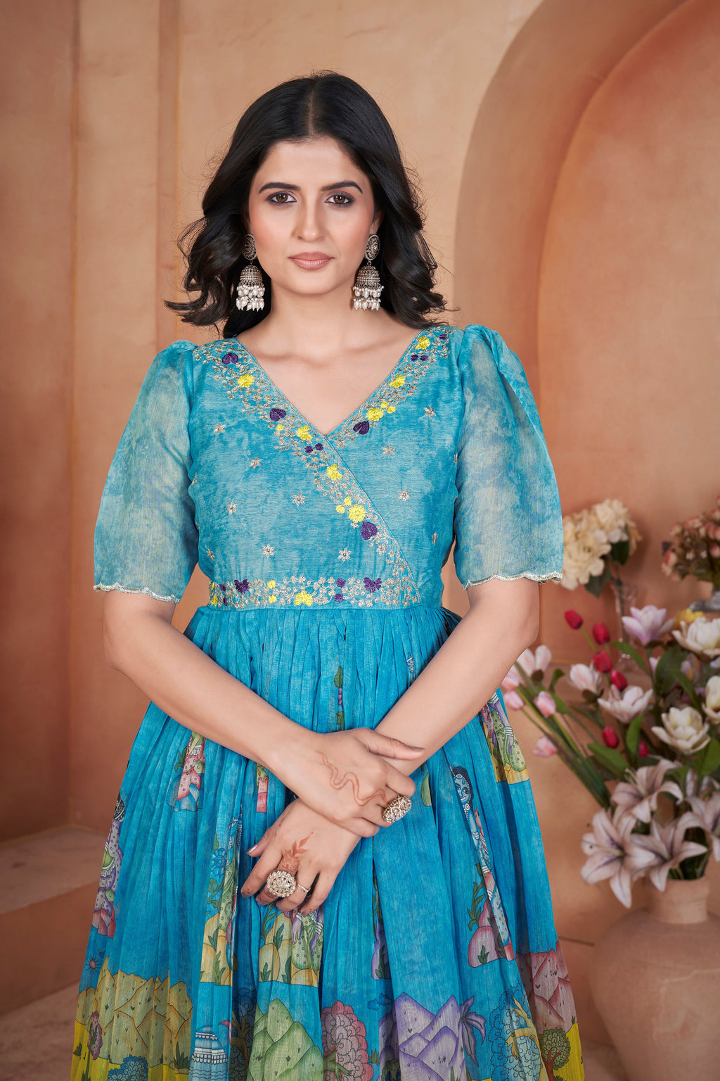 RADHEY-LONG WESTERN DRESS
