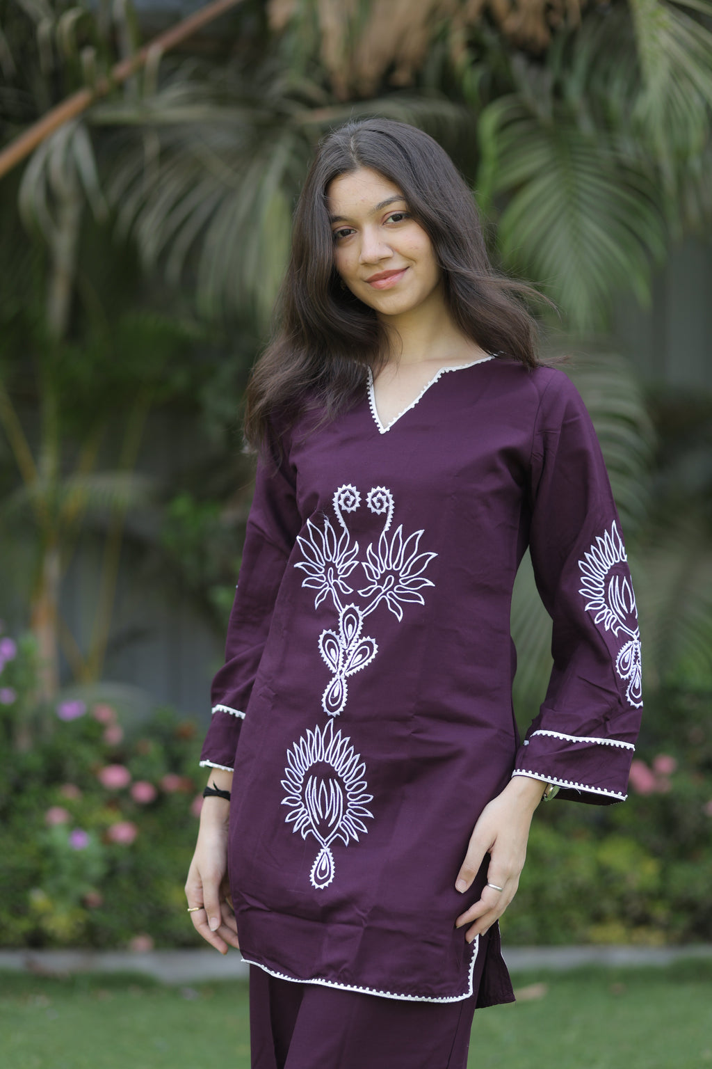 Nabeera-Elegant Summer Collection Cotton Coord Set