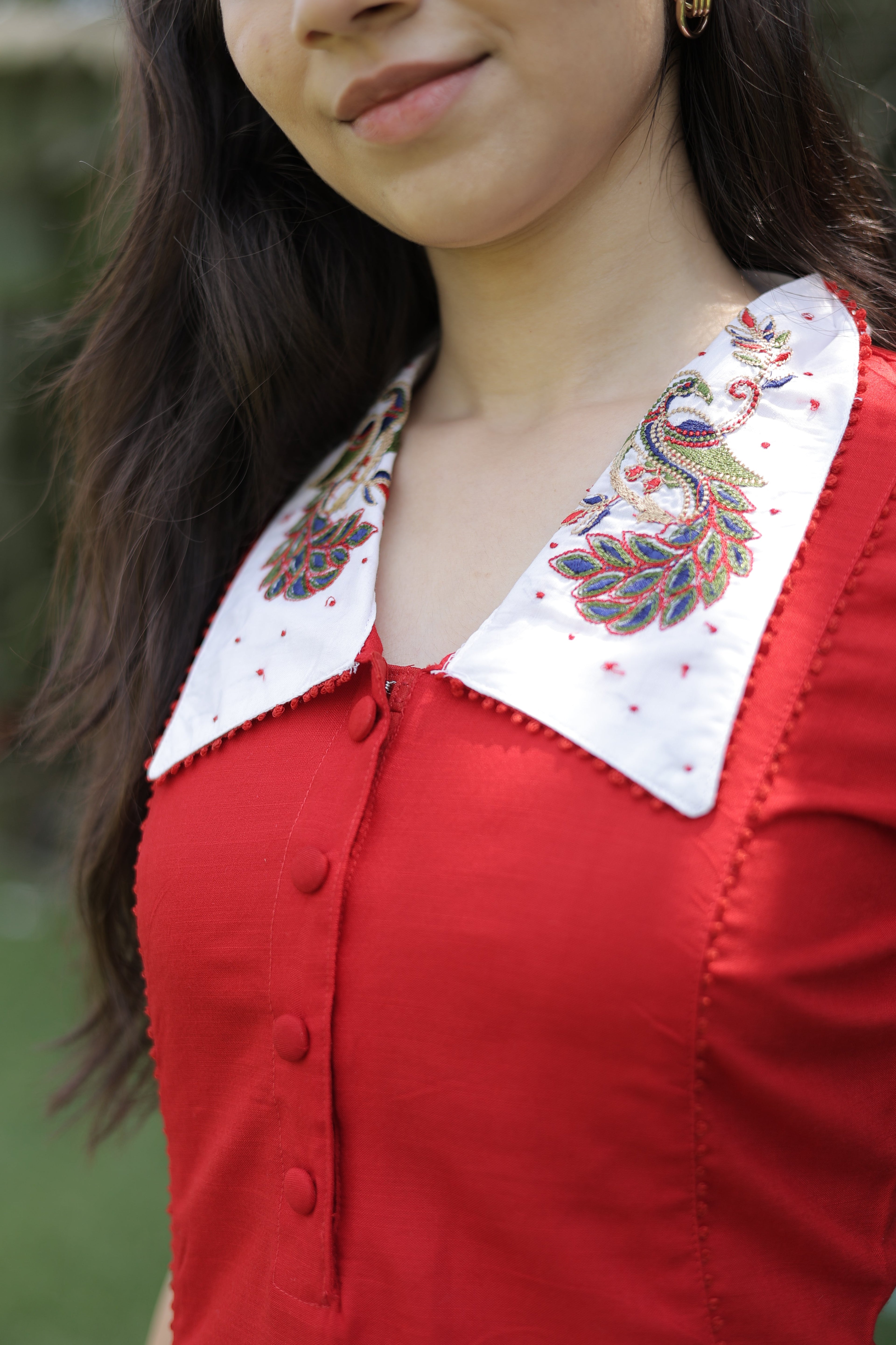 Chahat- Summer Cotton Western Dress