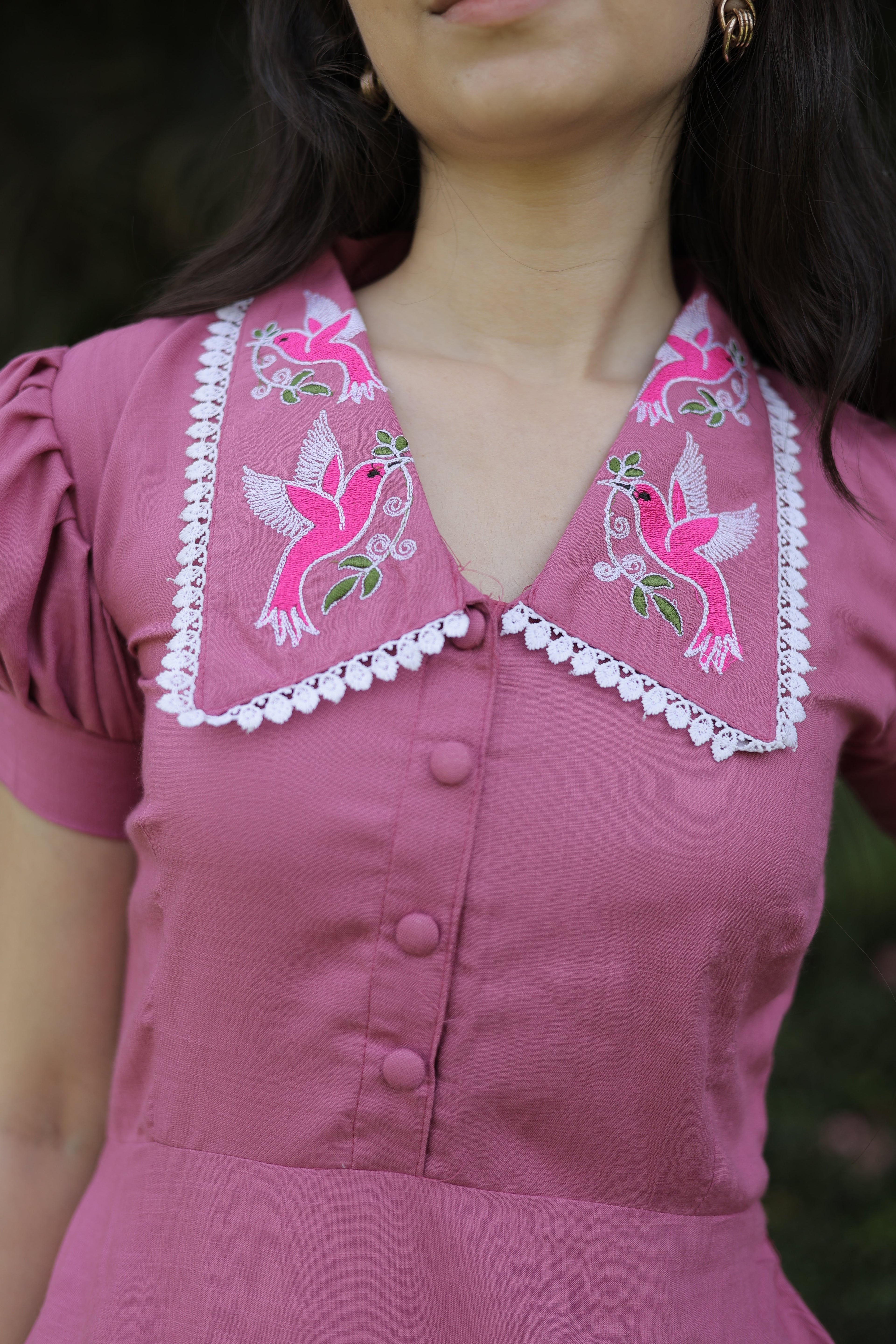 Chahat- Summer Cotton Western Dress