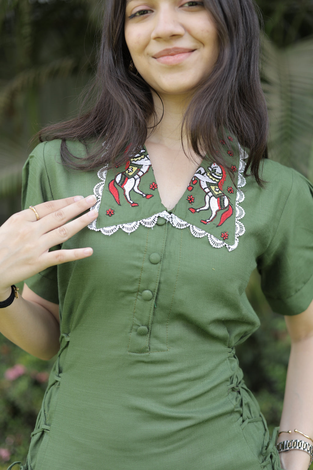 Chahat- Summer Cotton Western Dress