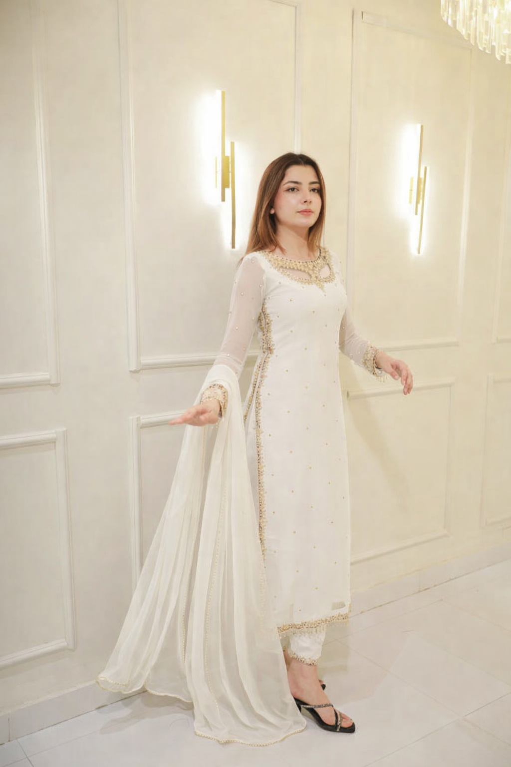 Qutee -Heavy Fancy Pair With Dupatta Set