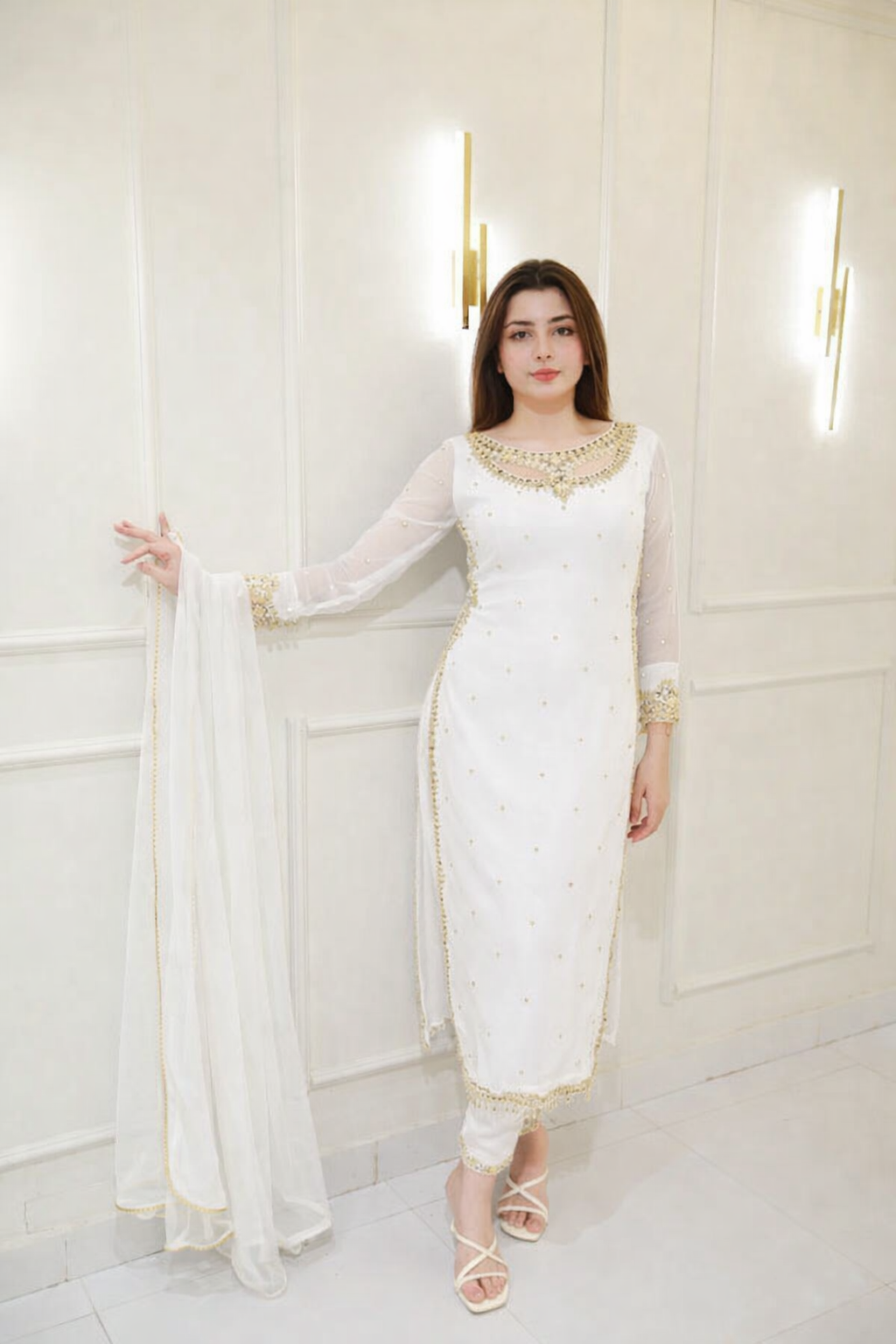 Qutee -Heavy Fancy Pair With Dupatta Set