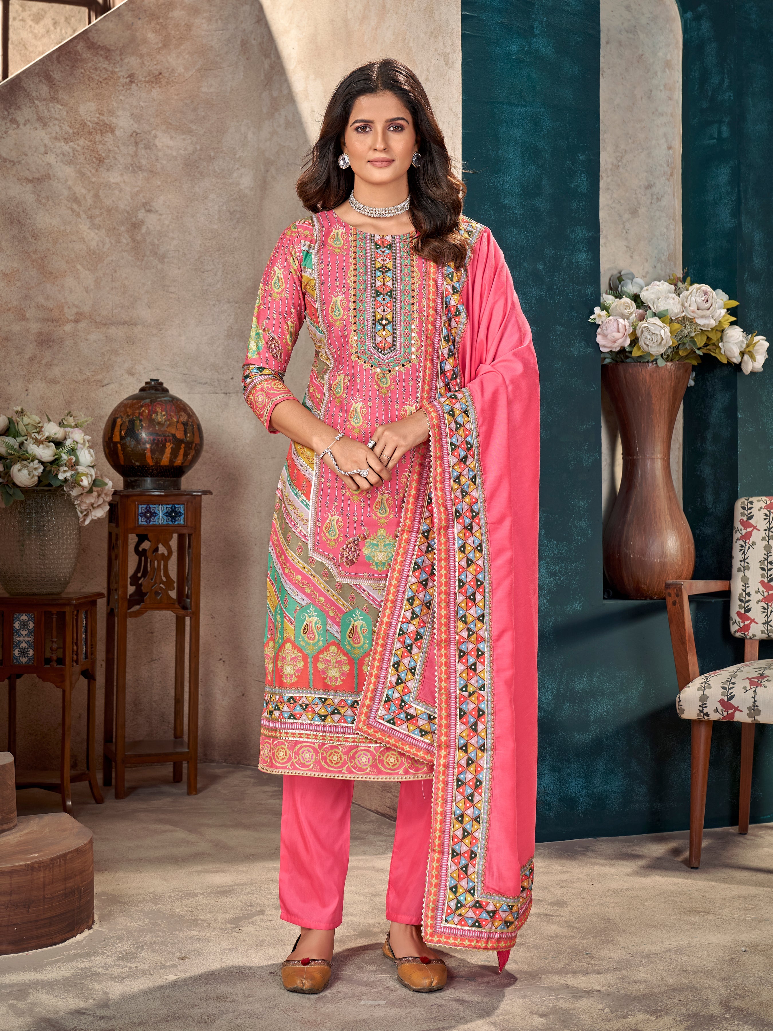 SAHELI HEAVY FANCY PAIR WITH DUPATTA SET