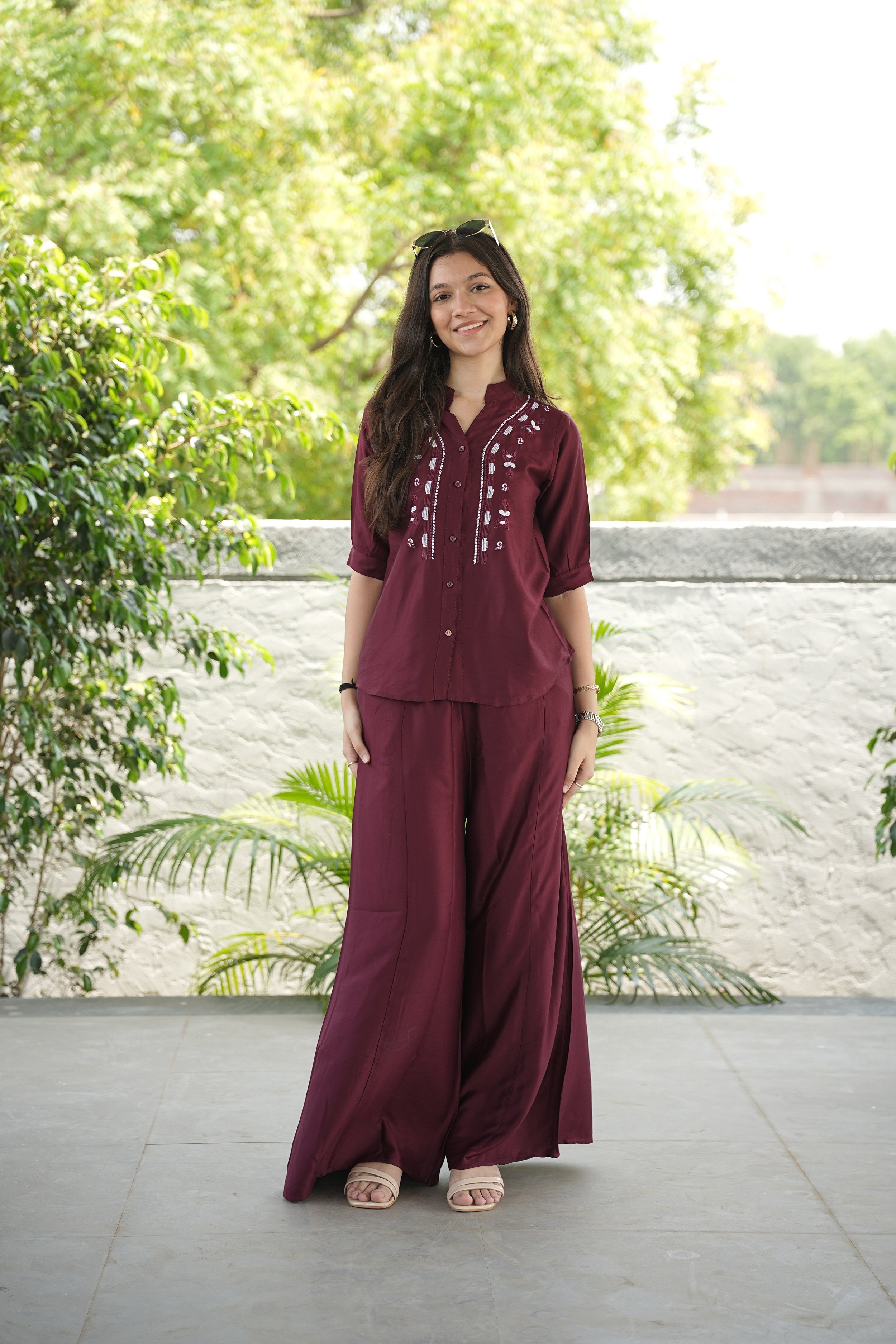 AROOSA -Premium Co-Ord Set  Western Fusion Wear
