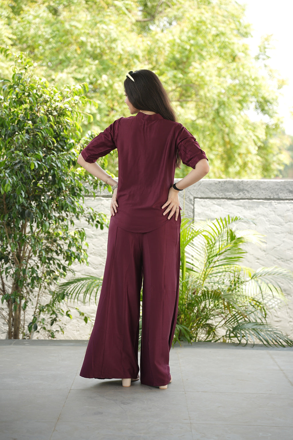 AROOSA -Premium Co-Ord Set  Western Fusion Wear