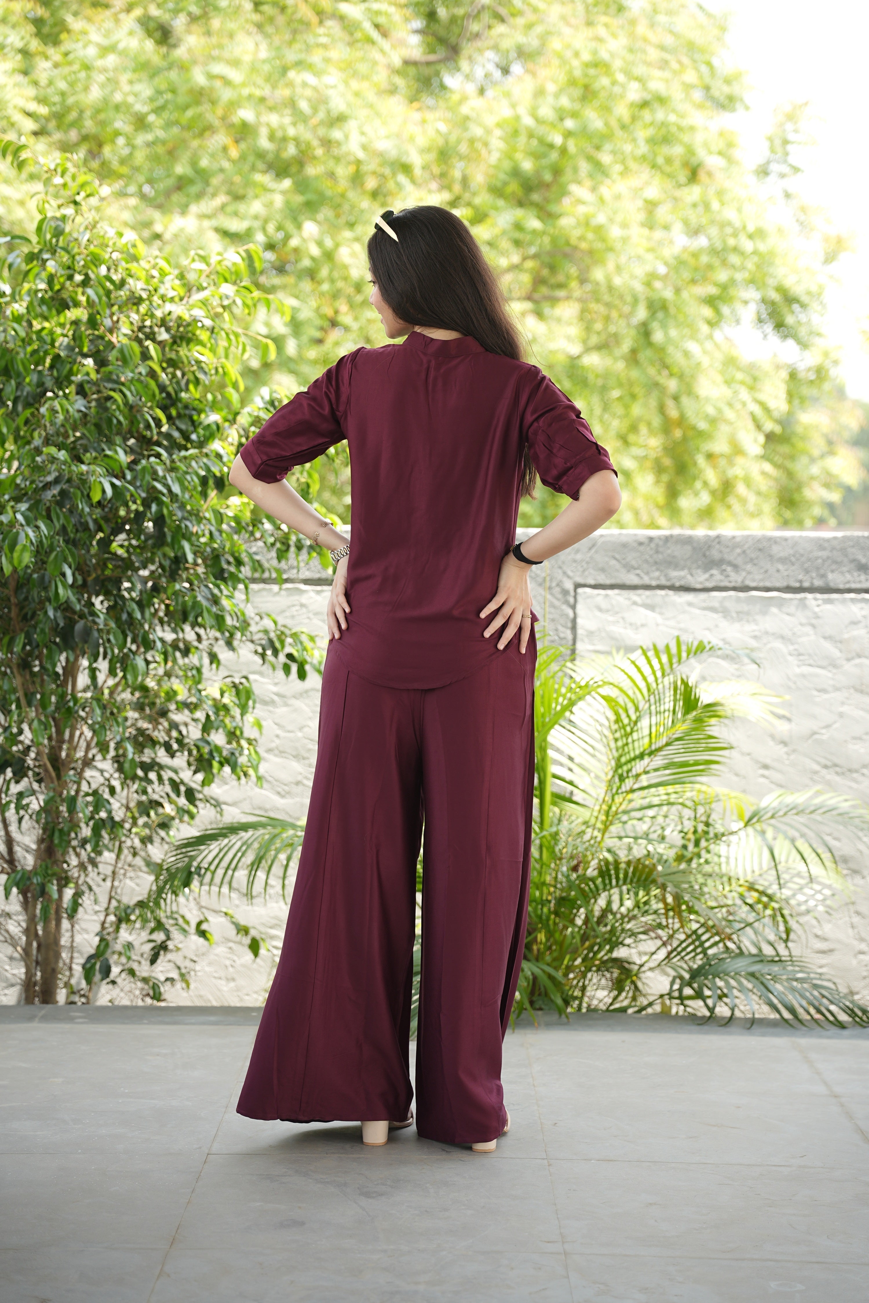 AROOSA -Premium Co-Ord Set  Western Fusion Wear