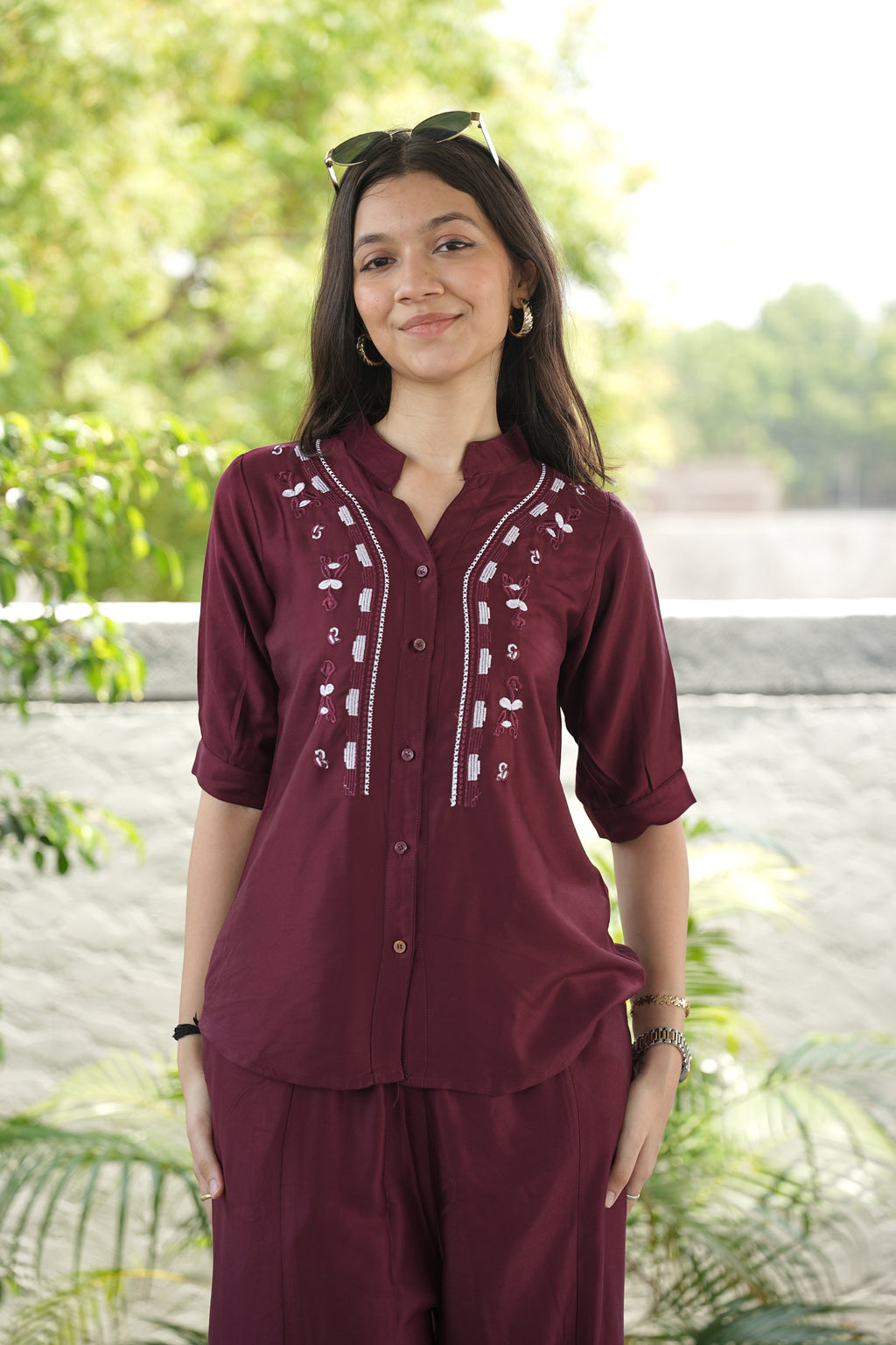 AROOSA -Premium Co-Ord Set  Western Fusion Wear