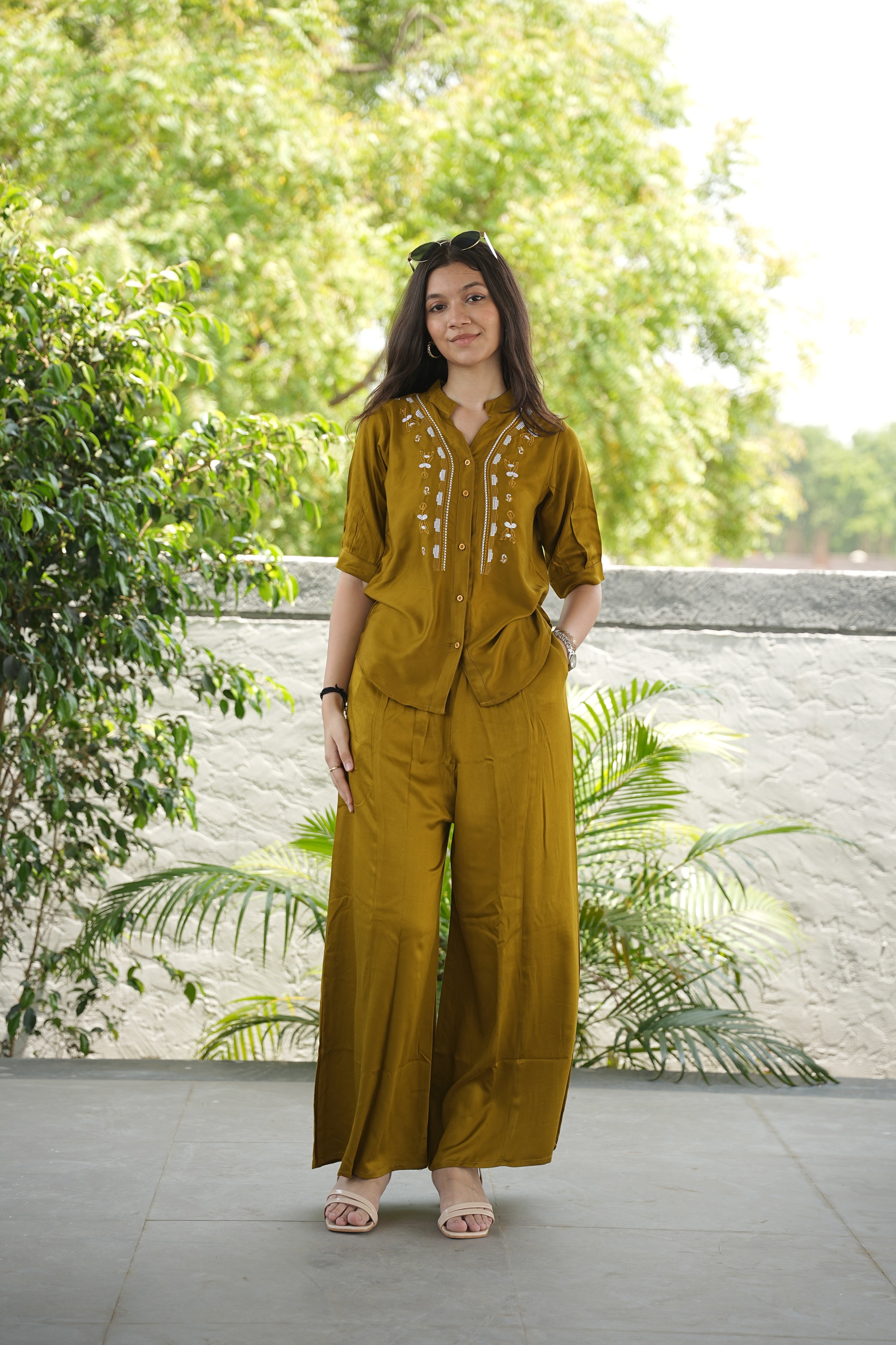 AROOSA -Premium Co-Ord Set  Western Fusion Wear