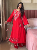 SANGINI – Floral Embroidered Ethnic Dress