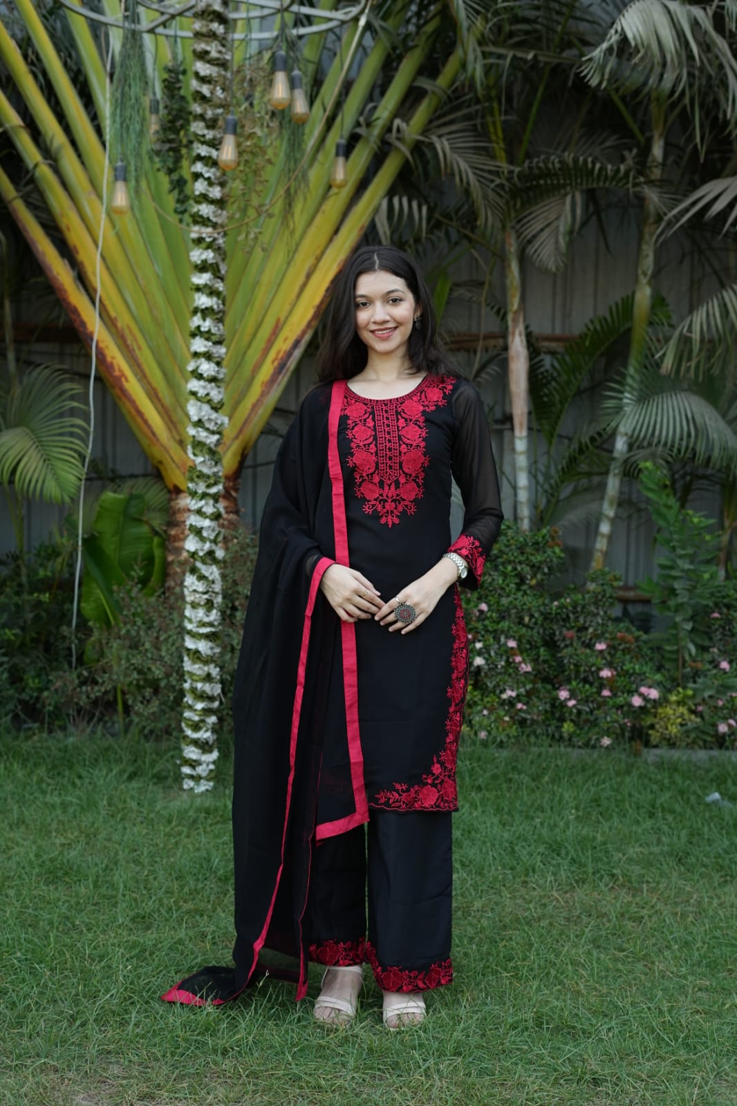 Rooprit – Elegant Pakistani  Embroidered Suit Set