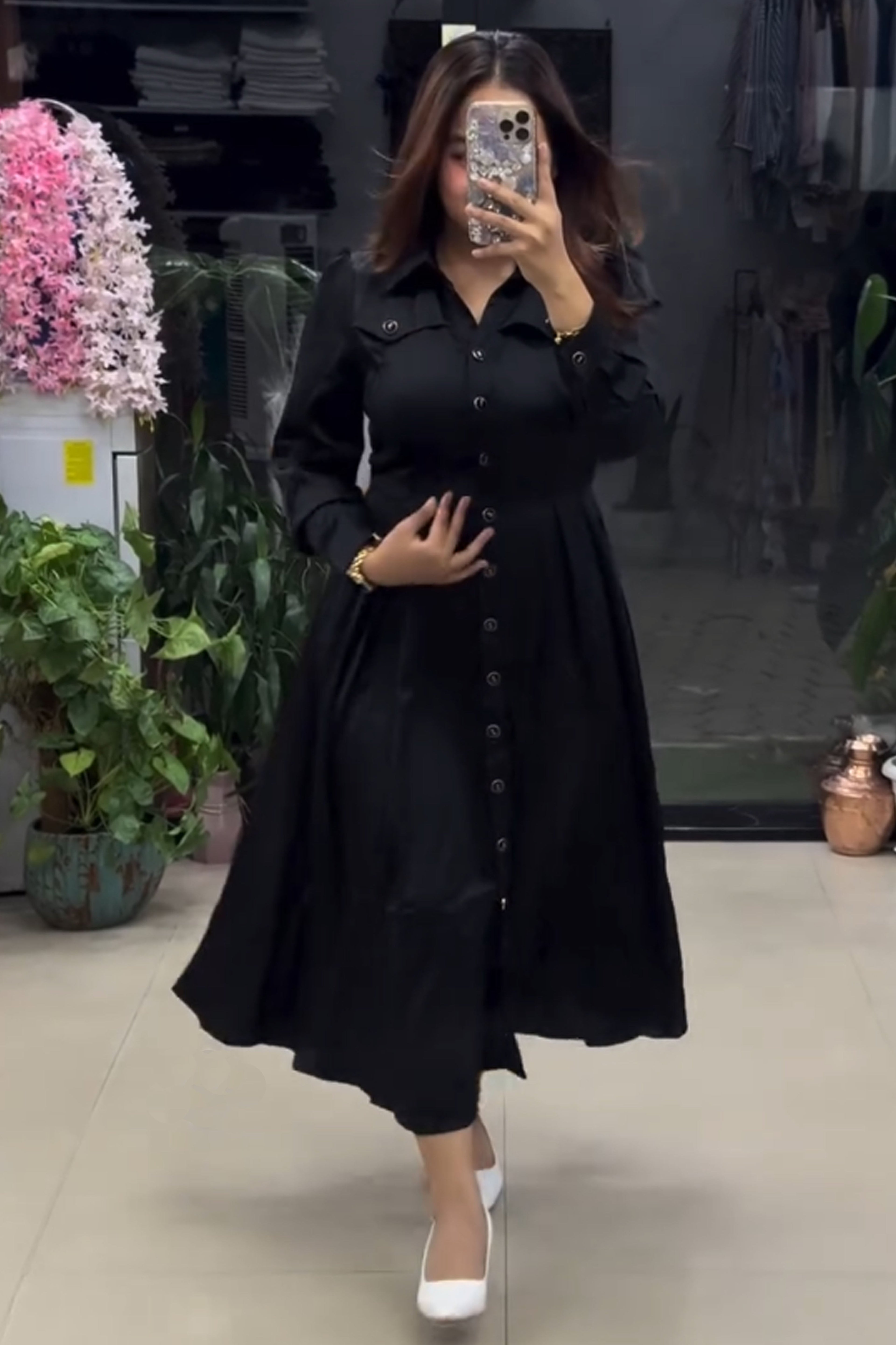 BlackBeauty - Women’s A-Line Western Dress