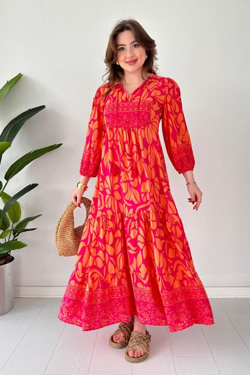 Khalifa Fancy  Western Wear Print.