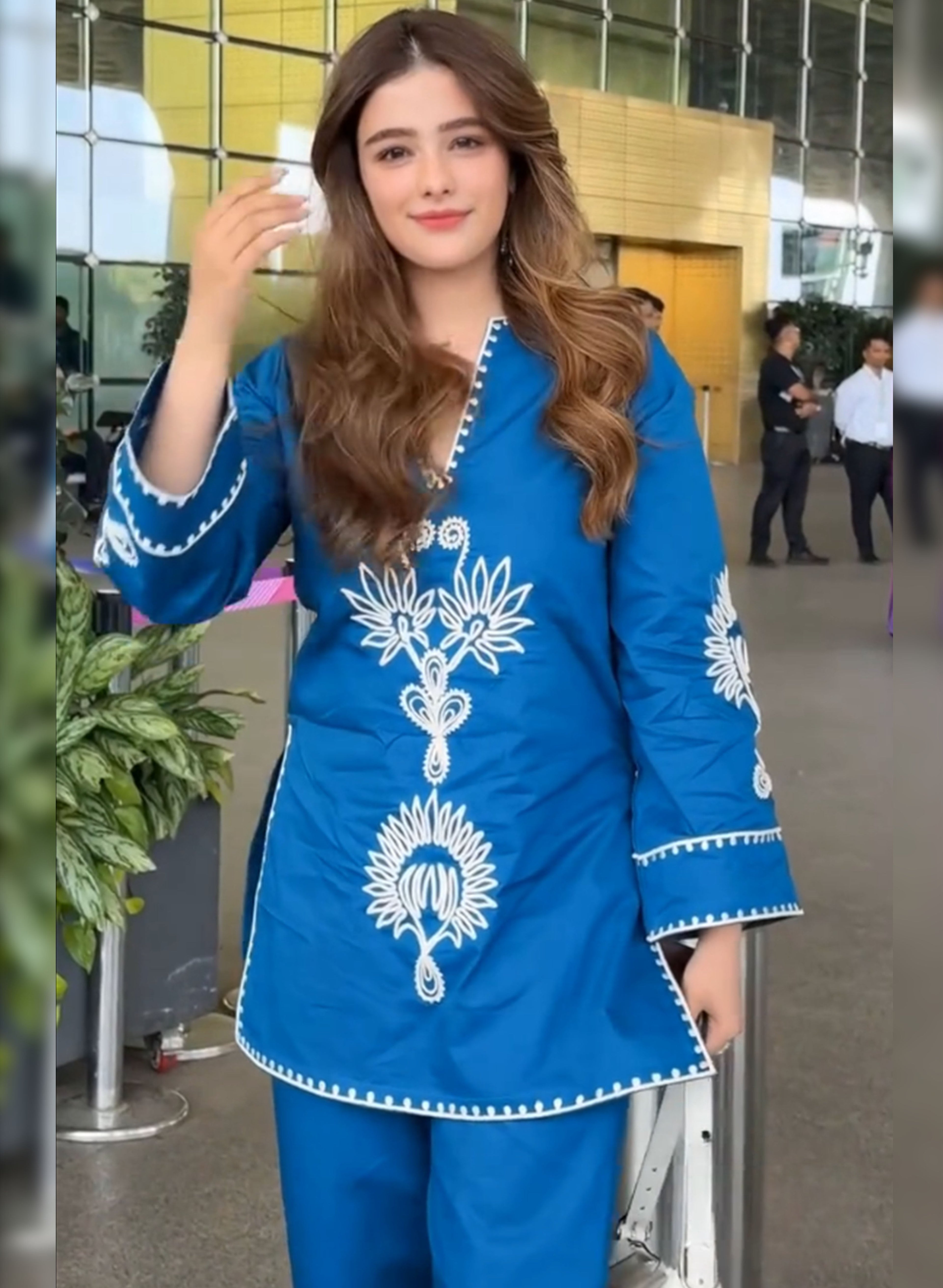 Nabeera-Elegant Summer Collection Cotton Coord Set