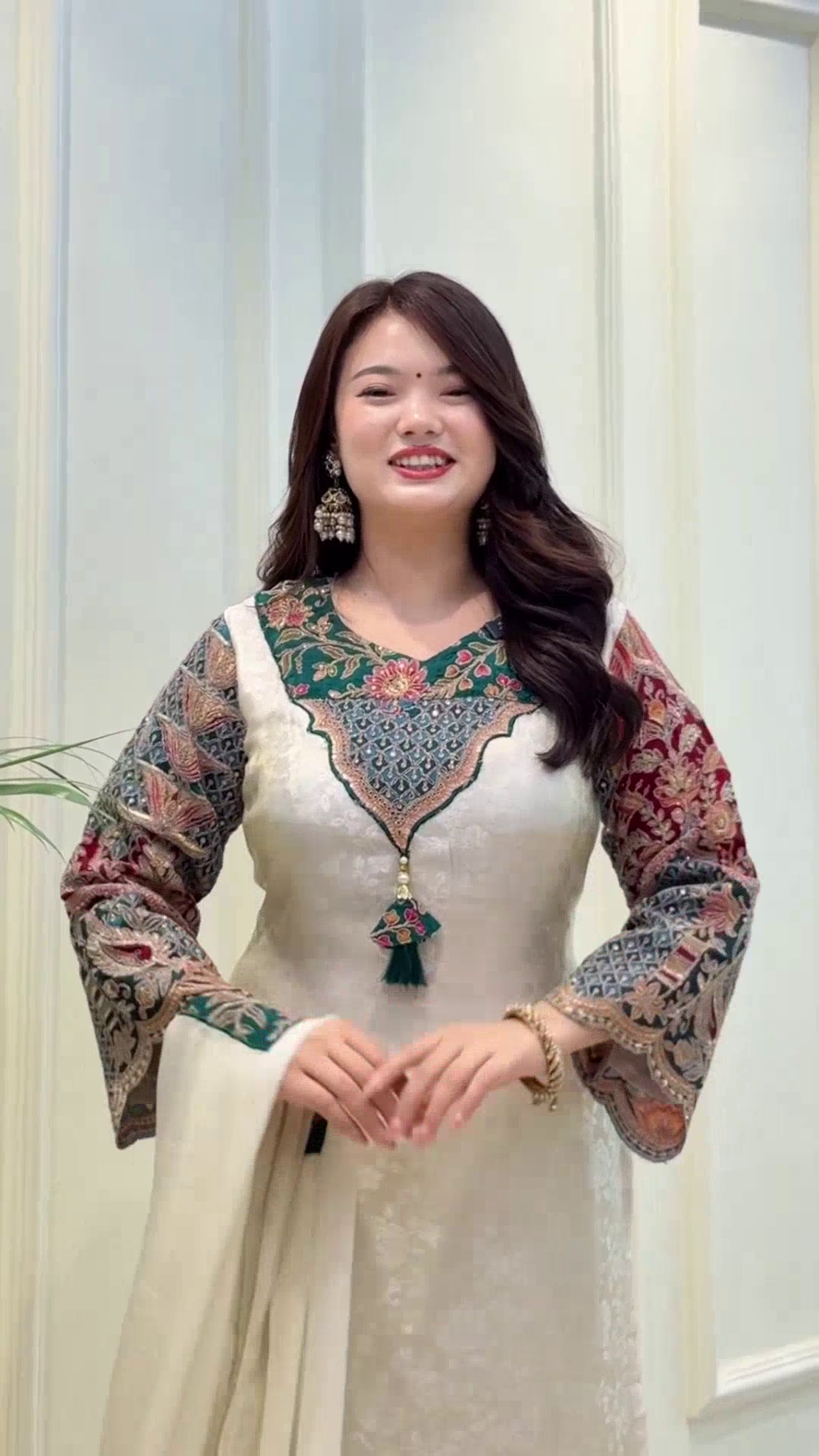 Nakshtra- Straight Kurti  Suit Set with Dupatta
